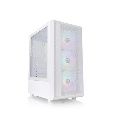 Thermaltake S200 TG ARGB Snow (ATX) White Mid Tower Cabinet