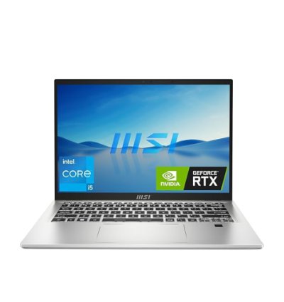 MSI Prestige 14 H B12UCX Notebook PC with Intel Core i5-12450H and 4GB RTX 2050 Graphics