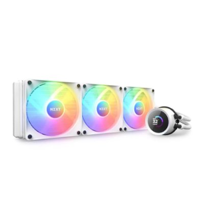 Nzxt Kraken White LCD Display 360 RGB CPU Liquid Cooler