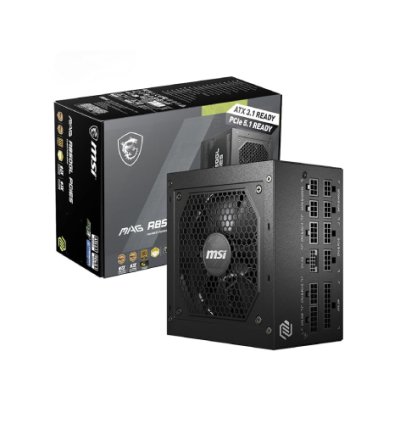 MSI MAG A850GL PCIE5 ATX 3.0 - 850 Watt 80 Plus Gold SMPS