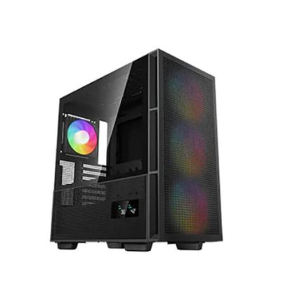 DeepCool CH560 Mesh ARGB (E-ATX) Mid Tower Cabinet (Black)