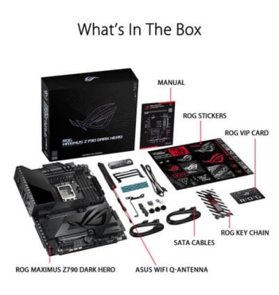 Asus ROG Z790 Dark Hero Maximus Gaming Motherboard (Wi-Fi)