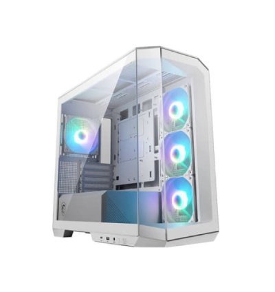 MSI MAG PANO M100R PZ ARGB (M-ATX) Mid Tower Cabinet (White)