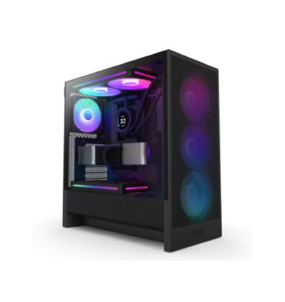 Nzxt H5 Flow Black ATX RGB Mid Tower Cabinet