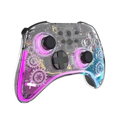Cosmic Byte Stellaris Tri-Mode Gaming Controller – Transparent Edition with Versatile Connectivity