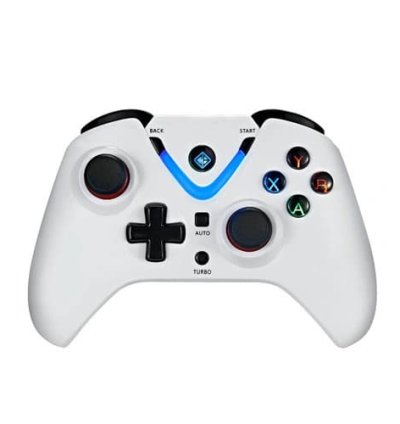 Cosmic Byte Ares Wireless White Game Controller – High-Performance Magnetic Trigger Gamepad
