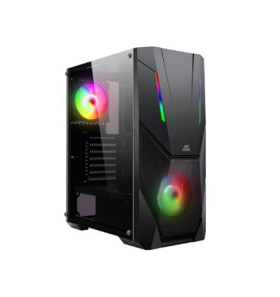 Ant Esports Black ICE-211TG ARGB Case