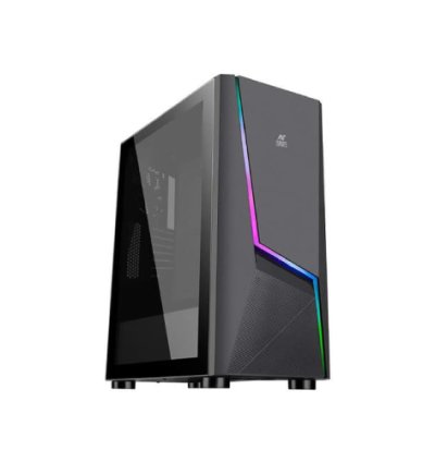 Ant Esports Matte Black ICE-130AG RGB Case