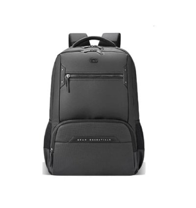Gear Quantum 3 Anti-Theft Faux Leather Laptop Backpack, With Raincover