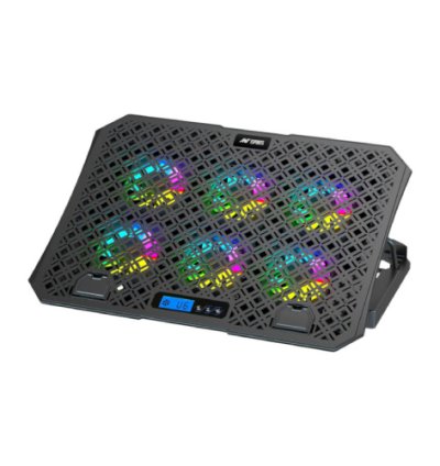 Ant Esports Black RGB Gaming Laptop Cooing Fan NC210