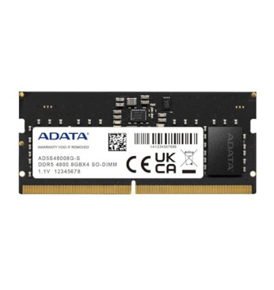 Adata 8GB 4800MHz CL40 DDR5 Laptop RAM