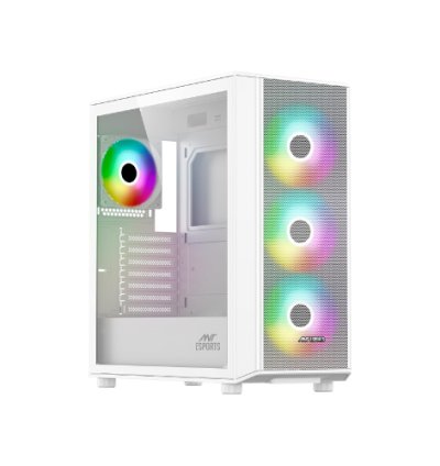 Ant White Esports (E-ATX) 411 Air ARGB Mid Tower Case