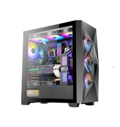 Antec Black FLUX  DF800 ARGB Cabinet