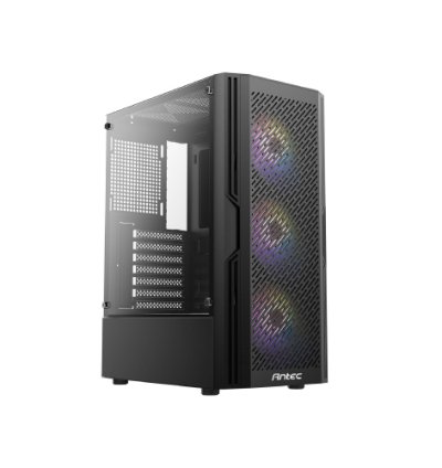 Antec Black AX20 RGB (ATX) High-Airflow Mid Tower Cabinet