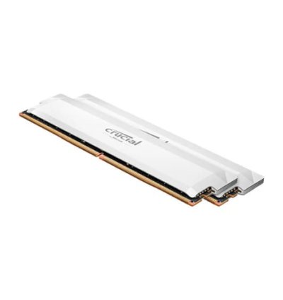Crucial Pro OC White 32GB (16GBx2) 6000MHz CL36 DDR5 RAM