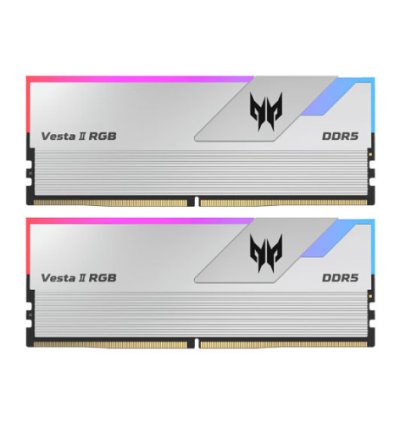 Acer Predator Vesta II RGB Silver 32GB (16GBx2) 7200MHz CL34 DDR5 RAM