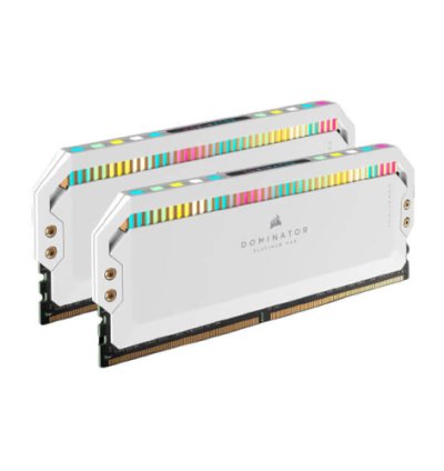 Corsair Dominator Platinum RGB White 32GB (16GBx2) 6200MHz CL36 DDR5 RAM