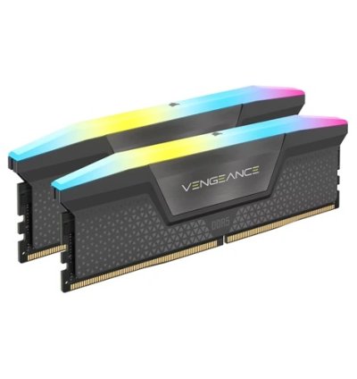 Corsair Vengeance RGB Grey 64GB (32GBx2) 6000MHz CL40 DDR5 RAM