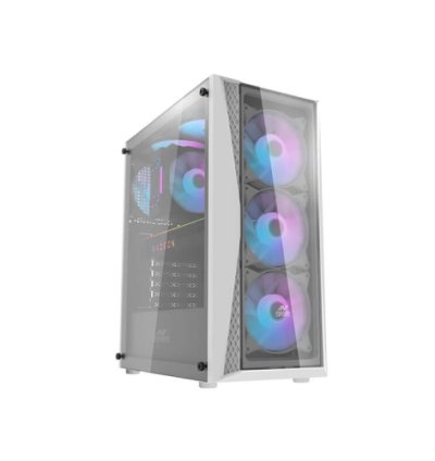 Ant White ATX Esports 220 Air Auto RGB Mid Tower Case