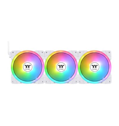 Thermaltake Swafan EX12 ARGB Sync White Triple Pack Cabinet Fan