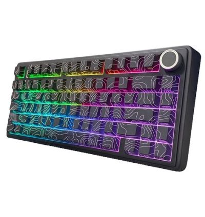 Aula F75 Wireless Tri Mode RGB 75 Percent Mechanical Gaming Keyboard With Star Vector Switch