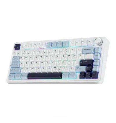 Aula F75 Wireless Tri Mode RGB 75 Percent Mechanical Gaming Cedar Green Keyboard With Reaper Switch