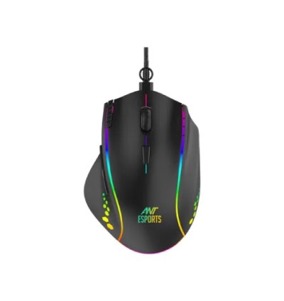 Ant Esports Black GM600 RGB Gaming Mouse