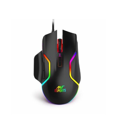 Ant Esports Black GM320 RGB Gaming Mouse