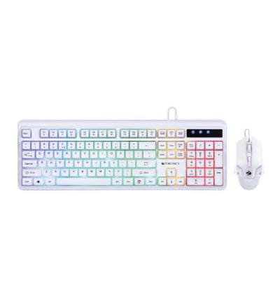 ZEBRONICS ZEB-KKB 3 Wired USB Standard Desktop Keyboard Compatible with Desktop, Laptop, Mac Easy to Use,Plug and Play,Quick, Comfy Durable body (White)
