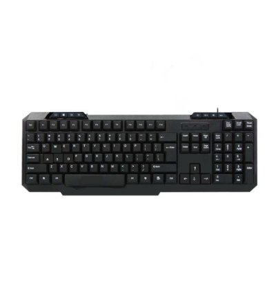 ZEBRONICS ZEB-KM2000 Multimedia Wired USB Standard Desktop Keyboard Compatible with Desktop, Laptop, Mac multimedia_keys (Black)