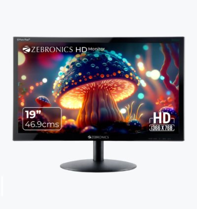 ZEBRONICS Zeb-V19Hd 19 Inch (46.99 Cm) Led Monitor