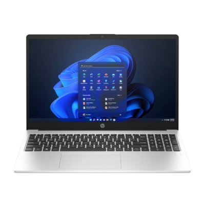 HP 255 Notebook, AMD Athlon Silver 7120U,8GB DDR4, 256GB SSD, 15.6-inch(39.6cm), Anti-Glare, Radeon Graphics, (Win 11, Silver,1.52kg) G10 HD Laptop