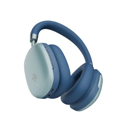 Zebronics, Hybrid ANC 48dB, Upto 100Hrs Playback, 40mm Drivers, Dual Mic ENC, BT v6.0, Gaming Mode, Wireless Headphones