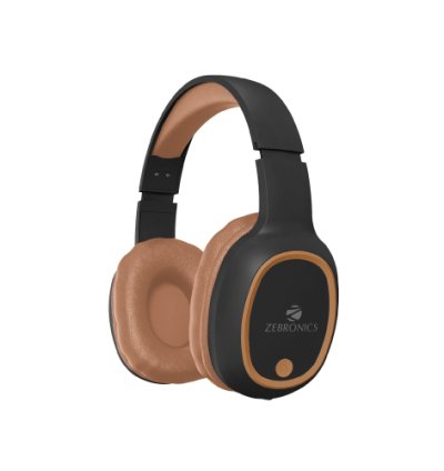 ZEBRONICS Thunder (2026 Upgrade), BT v6.0, True 60 hrs Playback, 40mm Drivers, ENC, Gaming Wireless Headphones