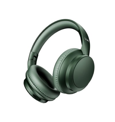 Boat Rockerz 371, 40mm Drivers, 50hrs Battery, 60ms Low Latency, ENx Tech, BT v5.4, Foldable Cups, Voice Assistant, (Sage Green) Wireless Bluetooth Headphones
