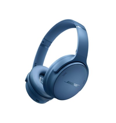 Bose New QuietComfort Wireless Noise Cancelling, Bluetooth Over Ear with Up to 24 Hours of Battery Life - Blue Dusk - Limited Edition Color Headphones