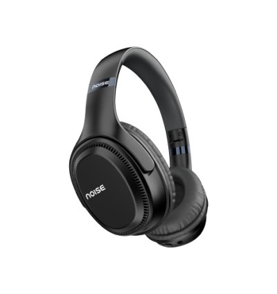 Noise Airwave Max 3 Bluetooth On Ear with 70H Playtime, 40mm Driver, Low Latency(up to 45ms),Dual Pairing, BT v5.3 (Carbon Black), Headphones