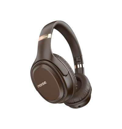 Noise Airwave Max 3 Bluetooth On Ear with 70H Playtime, 40mm Driver, Low Latency(up to 45ms),Dual Pairing, BT v5.3 (Dark Brown), Headphones