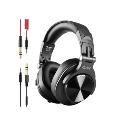 CLAW SM50 Professional Studio Monitoring DJ Wired Over Ear Headphones