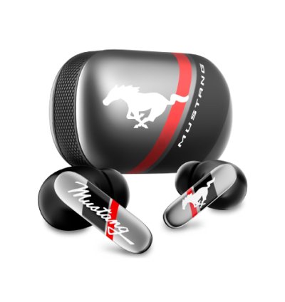 GOBOULT Mustang Dyno Earbuds with 60H Playtime, App Support, Dual Pairing, 4 Mics ENC, 45ms Low Latency, 13mm Drivers, Touch Controls, Made in India, IPX5 (Silver) EarBuds